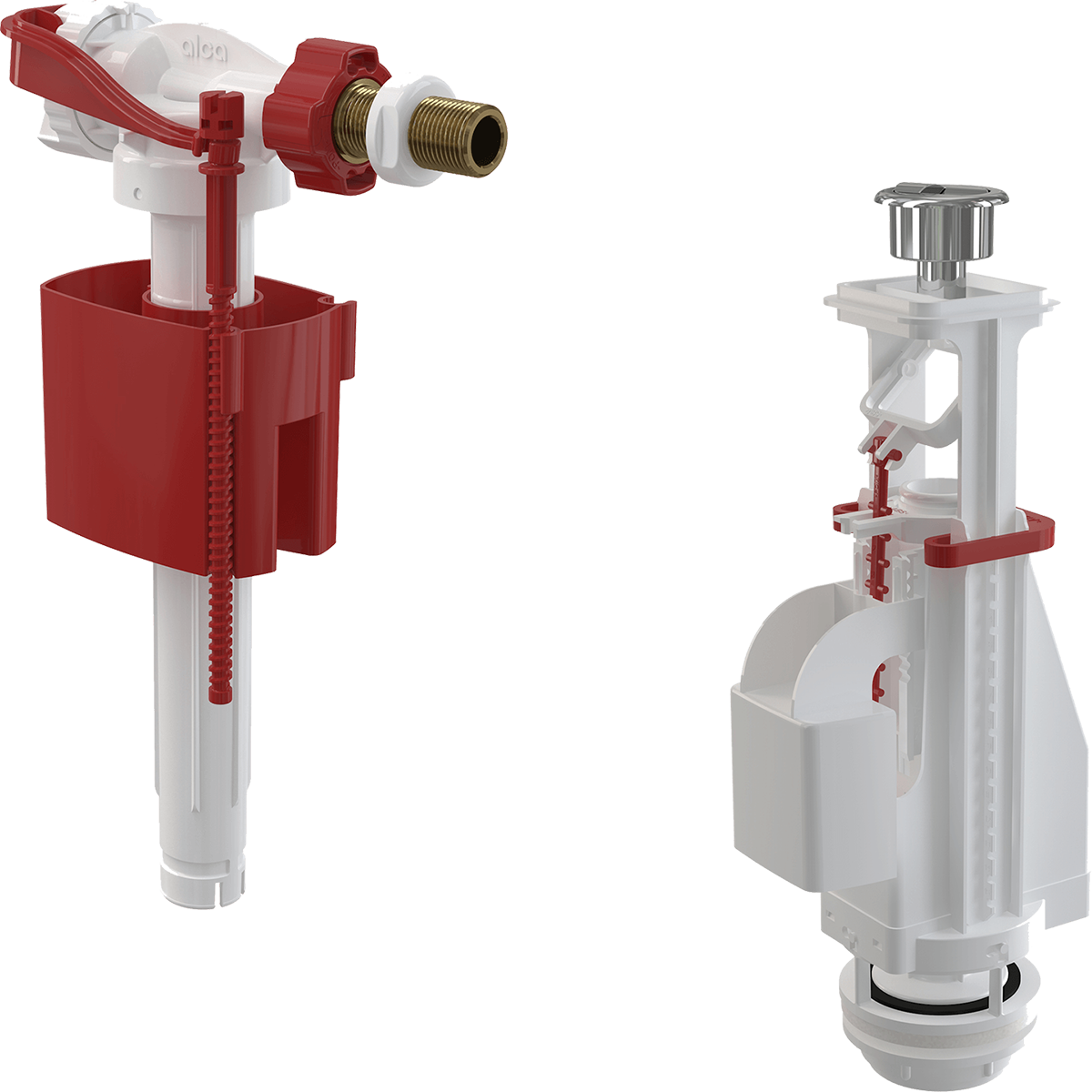 Robinets flotteurs, mécanismes de chasse d’eau et réservoirs pour WC