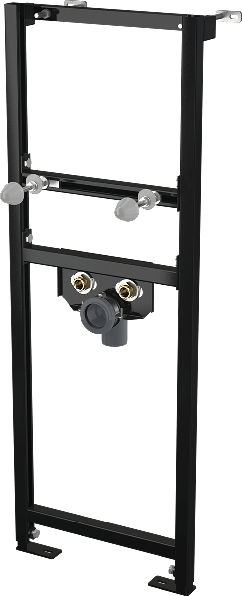 Bâti-support pour lavabo et robinet