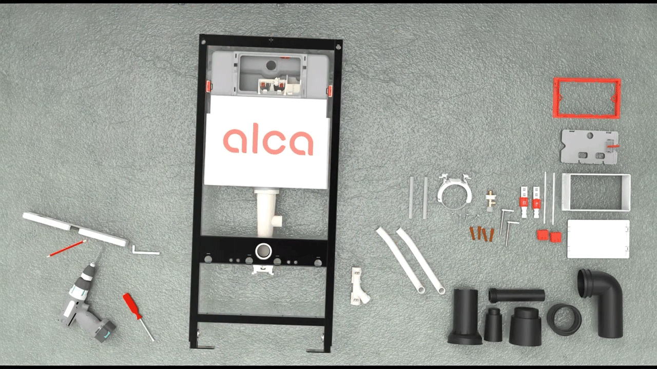 Installation du module WC AM120 pour toilettes avec fonction bidet